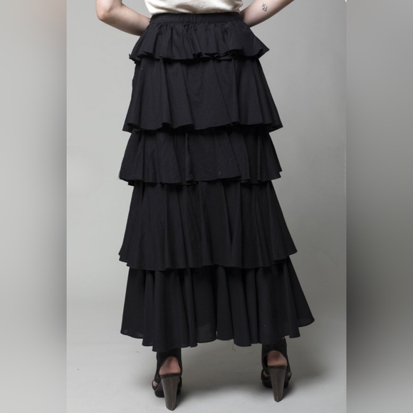 RHODE Romeo Tiered Ruffle Skirt - Picture 11 of 11
